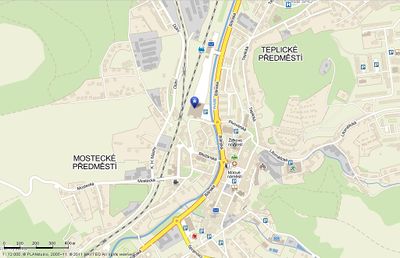 Bankomat Ceske sporitelny Bilina Interspar mapa.jpg