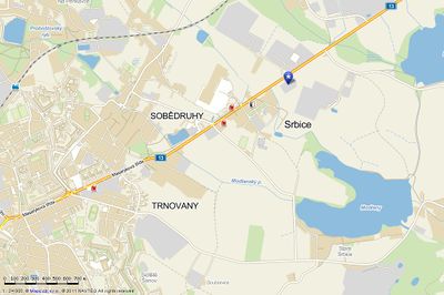Autocentrum Elan Srbice mapa.jpg